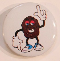 Vintage California Raisin Pointing Pinback Button  1980s - £3.90 GBP