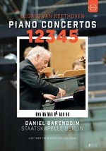 Beethoven Piano Concertos 1-5: Staatskapelle Berlin (Barenboim) DVD (2022) Pre-O - £38.93 GBP