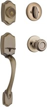 Kwikset Belleview Front Door Lock Handle and Deadbolt Set (Open Box) - $62.99