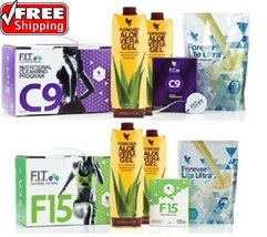 Forever Living Clean 9 Fit 15 Weight Loss Detox Body Transformation 24 Day - $179.25