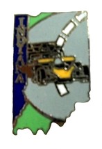Indiana State Outline Hat Tac or Lapel Pin - $6.25