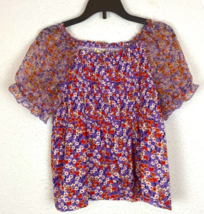 Self esteem girls kids shirt floral size XL - $5.00