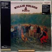 Willie Nelson Willie And Family 1971 VMP Country Colored Vinyl LP 12in - £52.32 GBP
