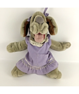 Wrinkles Dog Plush Stuffed Animal Hand Puppet 16&quot; Toy Vintage 1991 90s G... - $66.27 CAD