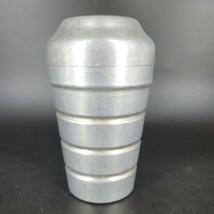 Vintage Aluminum Lidded Tumbler/Shaker 6&quot;Tall  Made in Italy - £9.78 GBP