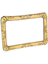 Inflatable Picture Frame - Gold - $25.43