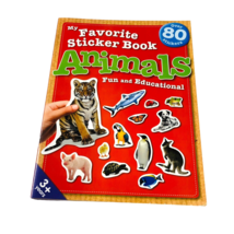 9 My Favorite Sticker Book Animals Paperback Beaver Books New unused 12 pages - £15.25 GBP