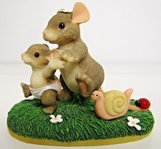 Charming Tails Mother Child Together Every Step of the Way Figurine Fitz Floyd - $18.28