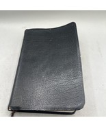 THE LIVING BIBLE PARAPHRASED 1972  Genuine Cowhide Bonded Leather Tyndale - $43.40 CAD