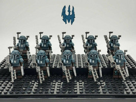 10pcs/set Death Watch Mandalorian - Star Wars The Mandalorian Custom Min... - $53.86