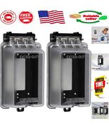 Outdoor Extra-Duty Weatherproof Enclosure for Decorator GFCI Outlets, 2 ... - $50.34 CAD