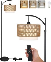 Arc Floor Lamp For Living Room With 3 Color Temperatures, Farmhouse, Office - £70.39 GBP