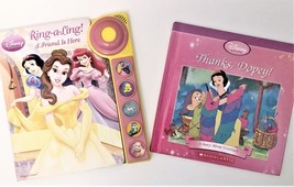 Children&#39;s Books Disney Pincess Ring-a-ling! &amp; Snow White  Thanks, Dopey! - £3.21 GBP