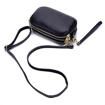  Small Shoulder Bag For Women Messenger Bags Ladies Cow Leather Handbag Purse Fe - £28.71 GBP
