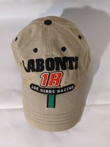 Bobby Labonte 18 Hat Cap NASCAR Khaki Interstate Batteries One Size Throwback - £9.59 GBP