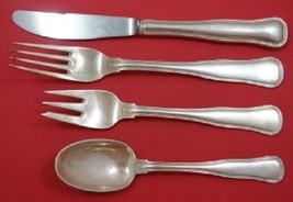Old Danish By Cohr Sterling Silver Dinner Size Place Setting(s) 4pc - $335.61