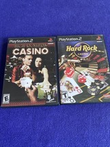 Casino PS2 Game Lot - High Rollers, Hard Rock - CIB Complete, Tested! - £6.72 GBP