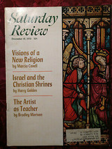 Saturday Review December 19 1970 Marcia Cavell Archibald Macleish - £6.75 GBP
