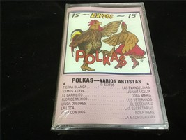 Cassette Tape Various 1986 15 Exitos Polkas  SEALED - $12.00