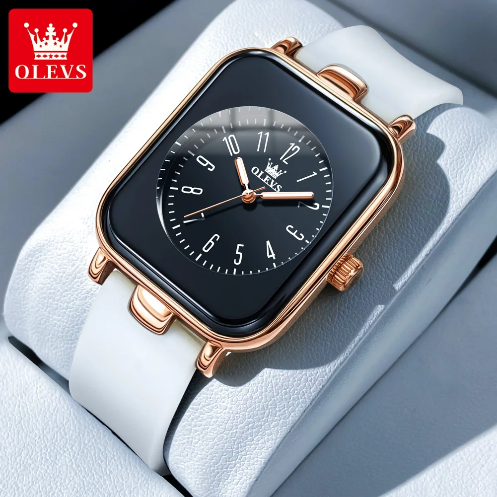 Women&#39;s Watches Simple Elegant Quartz Wristwatch  Waterproof Silicone Strap Lumi - £28.77 GBP