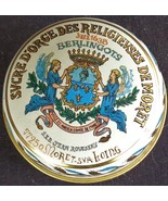 Collectible Tiny Tin Box – Sucre D’orge Des Religieuses de Moret – VGC- ... - £6.21 GBP