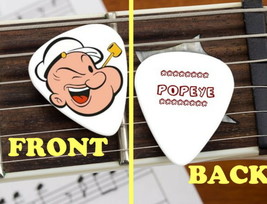 Popeye The Sailor Man Set of 3 premium Promo Guitar Pick Pic - £6.11 GBP