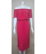 Gianni Bini Spiced Red Off Shoulder Madeline Dress Size Small NEW Retail... - €17,13 EUR