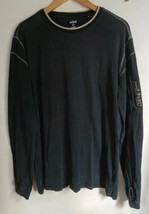 Kuhl Wildfibre Shirt Mens Size XL Dark Blue Long Sleeve Zip Pocket Pullo... - $25.50