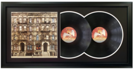 Led Zeppelin &quot;Physical Graffiti&quot; Original Double Vinyl Record Framed Display - £215.69 GBP