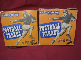 Vintage 1946 &amp; 1946 Pair of  Castle Films Football Parade  - $24.74