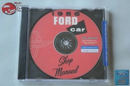 1956 Ford Car Thunderbird Full Size Shop Repair Manual CD Rom Disc PDF New - $37.72