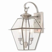 Livex Lighting 2281-91 Transitional Two Light Outdoor Wall Lantern from ... - $321.99