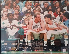 Larry Bird Signed Autographed Glossy 16x20 Photo - Boston Celtics - £158.77 GBP