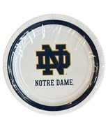 Notre Dame Fighting Irish NCAA College Sports Graduation Party 7&quot; Desser... - $163.53 MXN