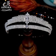 Baroque Vintage Crystal  Headbands Bridal Tiaras CZ Crowns Cubic Zirconia Pagean - £95.44 GBP