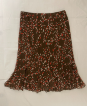 East 5th Women&#39;s Printed Pleated Skirt Size 18 - e229 - $182.44 MXN