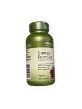 GNC Herbal Plus Energy Formula 100 Capsules BB 9/2024 - £17.77 GBP