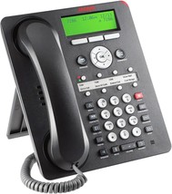 AVAYA 1408 Business Office Digital BLACK IP Phone Global w/Stand (700504... - $26.73