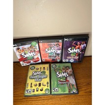 The sims 2 5 game lot cd-rom vintage - £17.87 GBP