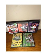 The sims 2 5 game lot cd-rom vintage - £17.75 GBP