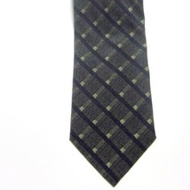 GIORGIO ARMANI CRAVATTE 07510 GREEN PLAID PRINT SILK CLASSIC NECKTIE (57... - £8.50 GBP