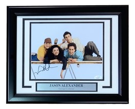 Jason Alexander Signed Framed 8x10 Seinfeld Table Photo JSA - £131.80 GBP