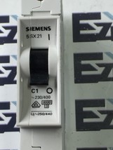 Siemens 5SX21 C1 Circuit Breaker 230/400 - £19.59 GBP