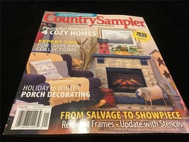 Country Sampler Magazine January 2022 Peaceful Retreats, Salvage to Showpiece - £8.77 GBP