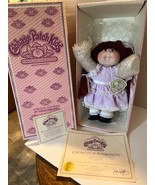 1984 Cabbage Patch Kids Porcelain Edition 16&quot; Stephanie Anne Doll COA NIB - $82.06 CAD