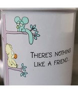 Vintage Hallmark There Is Nothing Like A Friend 10 oz. Purple Ceramic Co... - £11.51 GBP