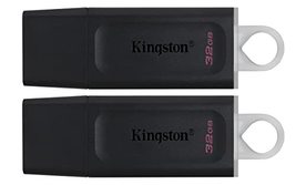 Kingston DataTraveler Exodia 256GB USB 3.2 Flash Drive DTX/256GB, Black - £23.94 GBP