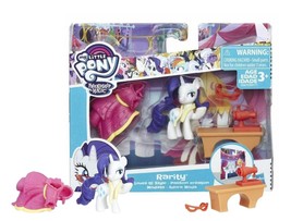 My Little Pony Rarity Loves to Style 2.5in Mini Figure New in Box - £10.29 GBP