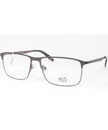 H.I.S by MPG HT4155 003 Gunmetal UNIQUE EYEGLASSES GLASSES FRAME HIS 56-... - $89.81
