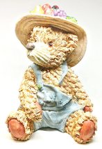 Home For ALL The Holidays Hand Painted Poly Resin Bear Figurine 7 Inches... - $30.00